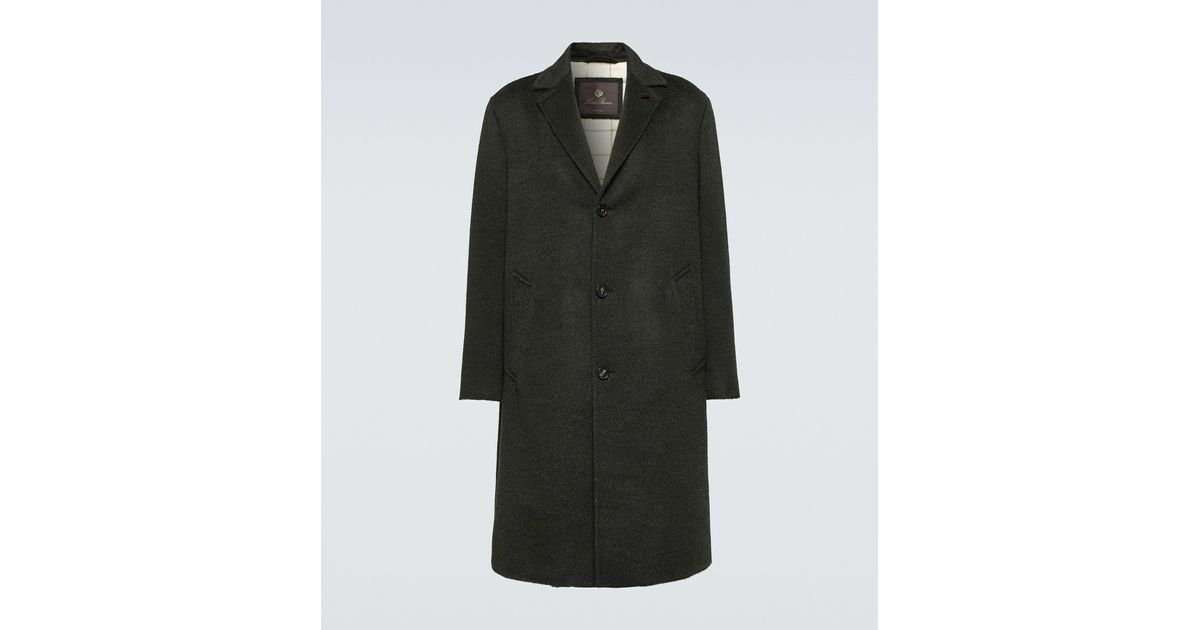 Manteau Gibson en laine melangee Loro Piana pour homme en coloris Noir |  Lyst