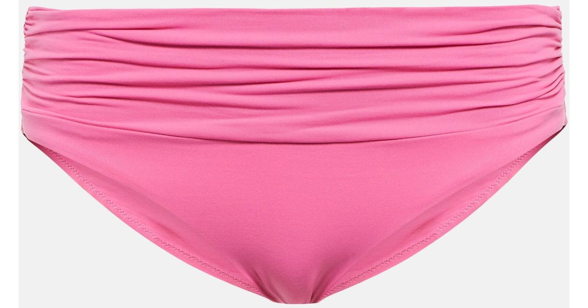 Melissa Odabash Bel Air Bikini Bottoms in Pink | Lyst