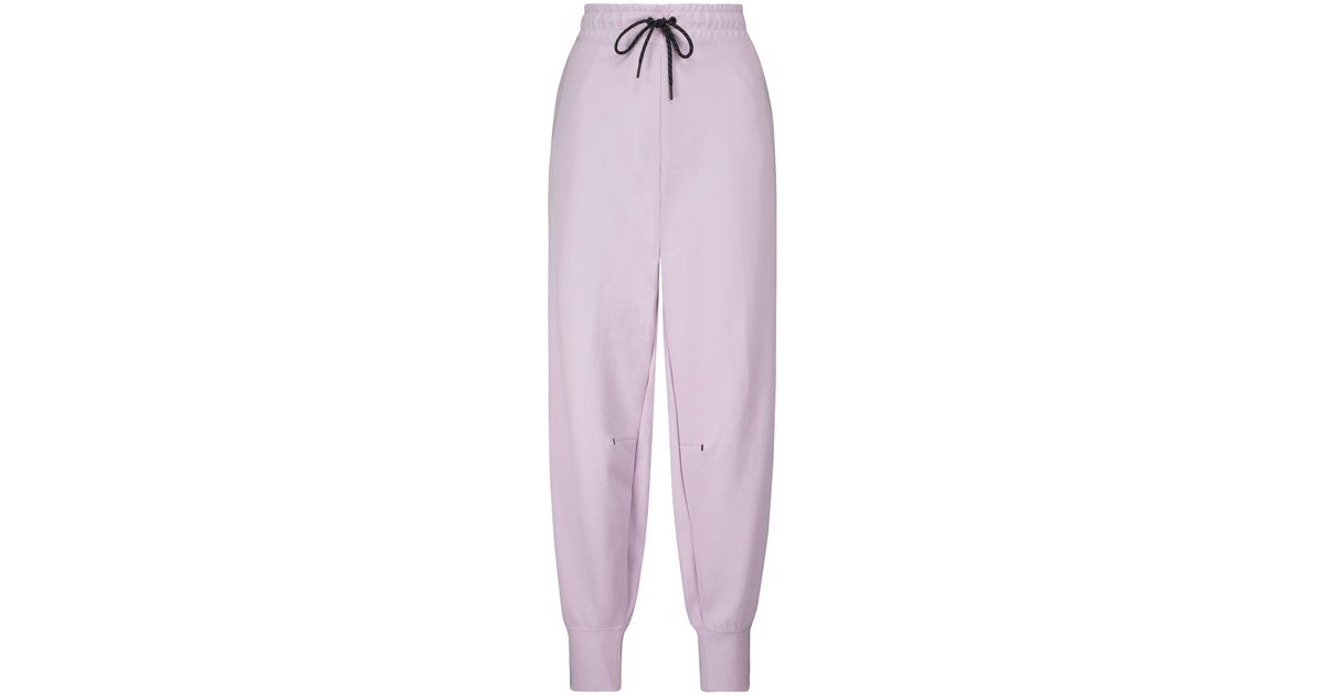 Nike Tech Fleece Cotton-blend Sweatpants in Purple - Lyst