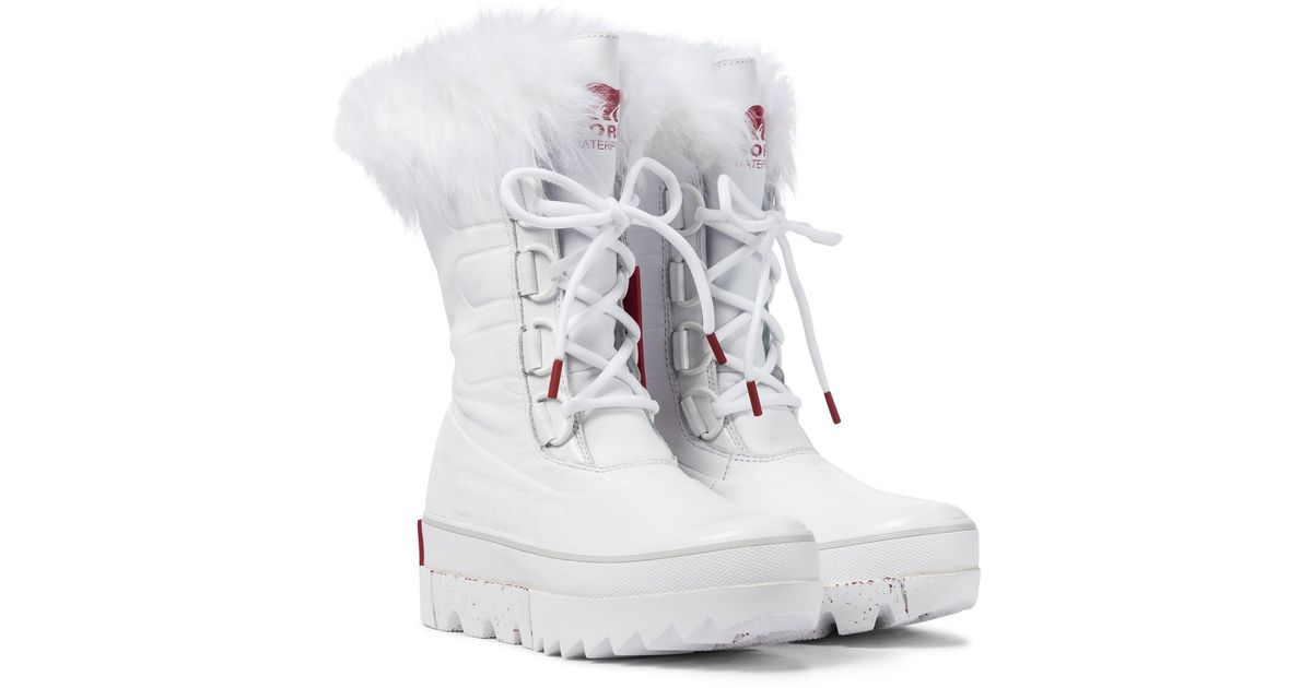 Botas Joan Of Arctic Next de piel Sorel de color Blanco | Lyst