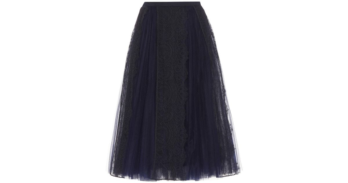 burberry tulle skirt