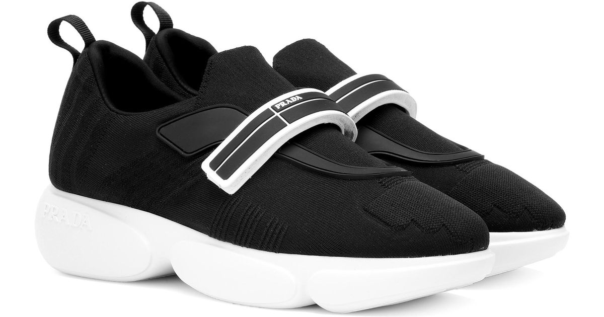 Prada Cloudbust Sneakers in Black - Lyst