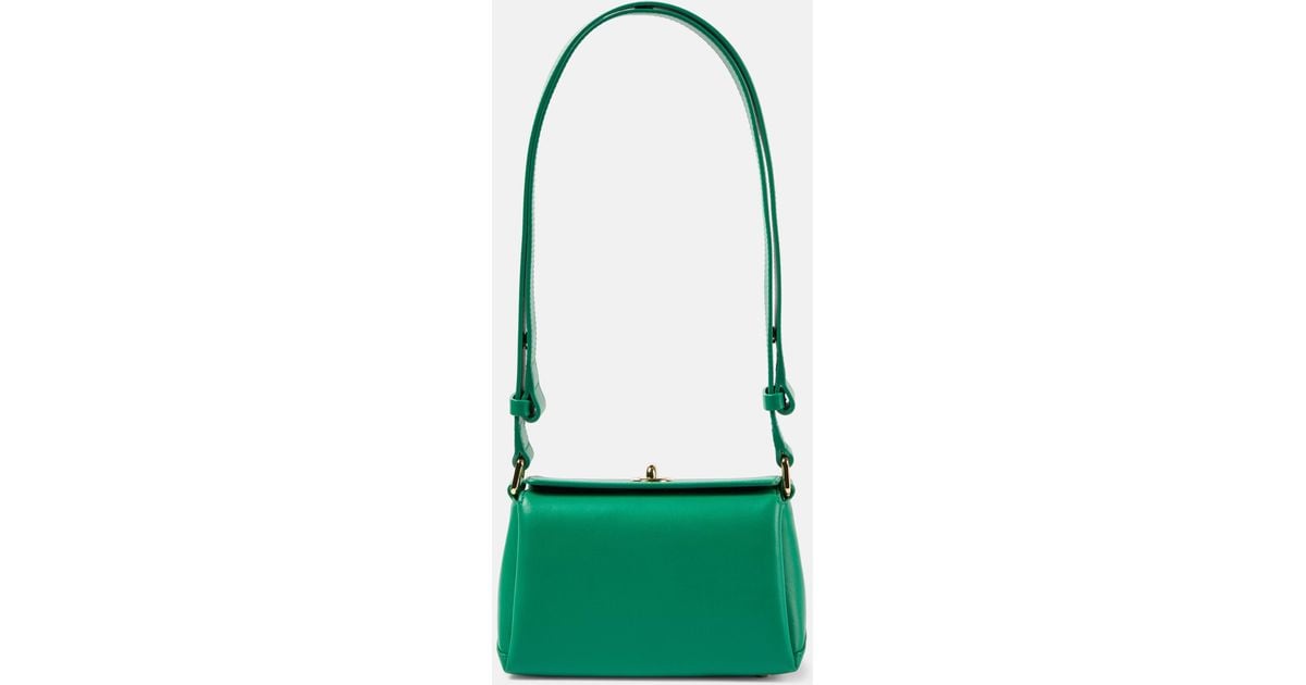 Plan C Mini Leather Shoulder Bag in Green Lyst UK