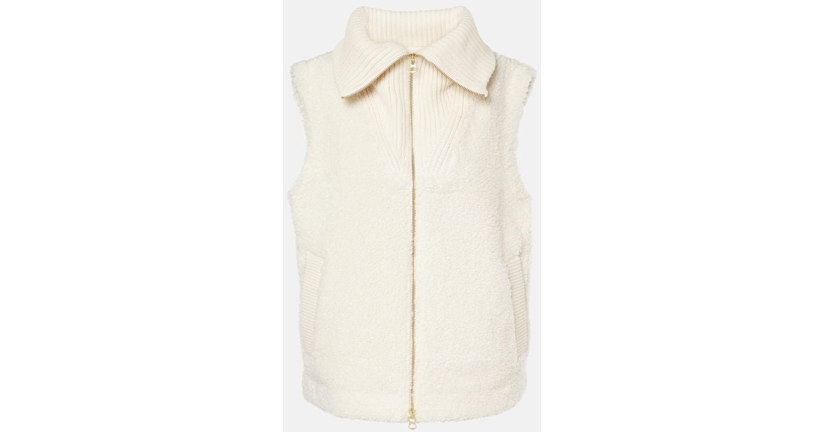 NAME IT Mädchen Teddy Vest2 - Flauschiges Gilet Ohne Ärmel Für Kleinkinder