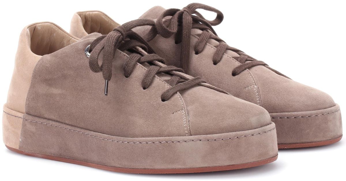 Loro Piana Nuages Suede Sneakers - Lyst