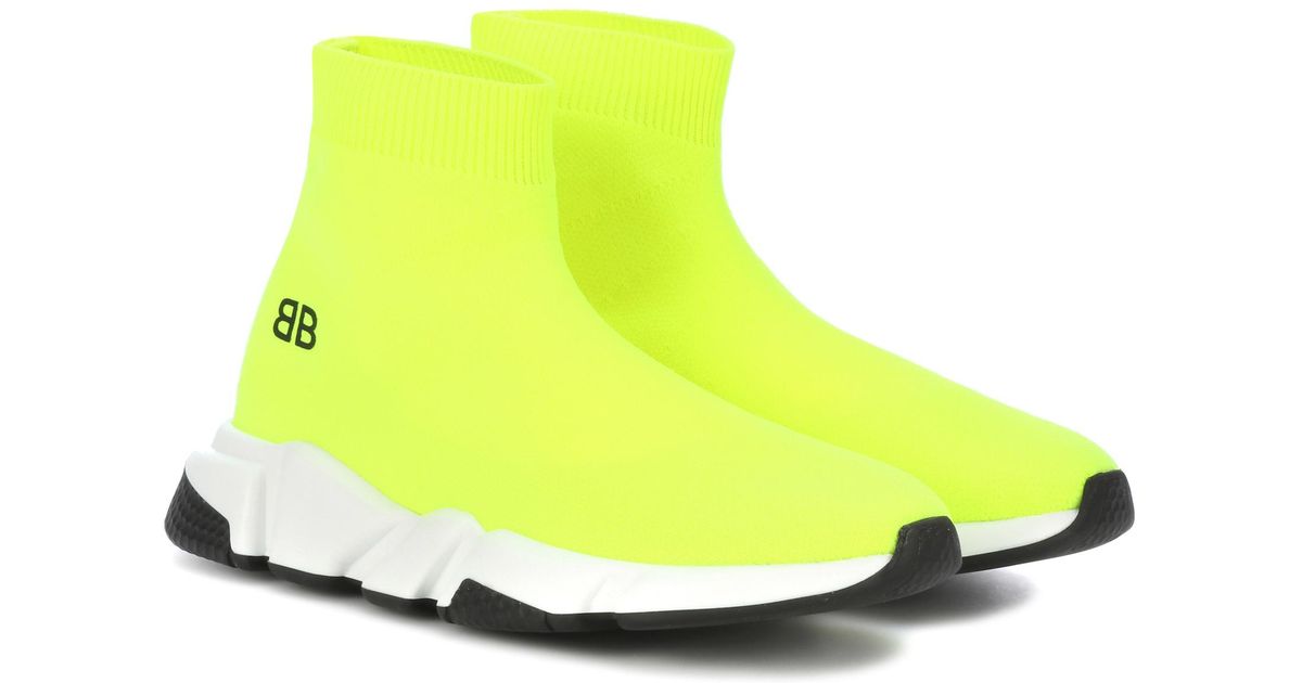 balenciaga trainers yellow