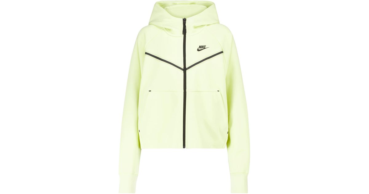 Nike Tech-fleece Windrunner Jacket in Yellow | Lyst
