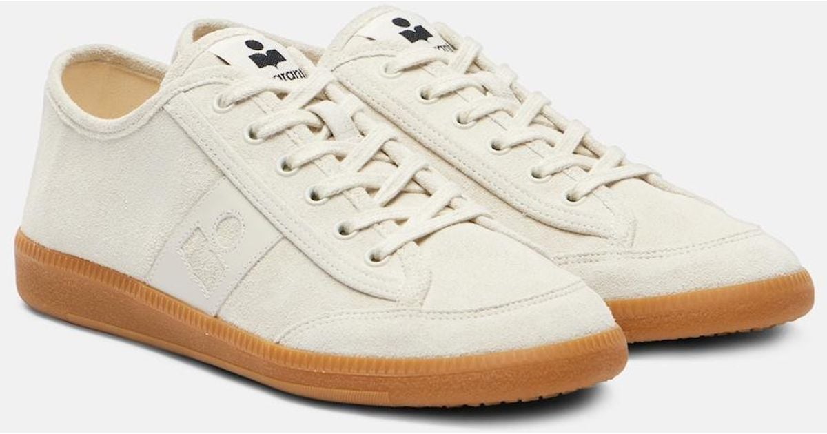 Isabel Marant Klyce Suede Sneakers In White Lyst isabel-marant-klyce-suede-sneakers-in-white-lyst