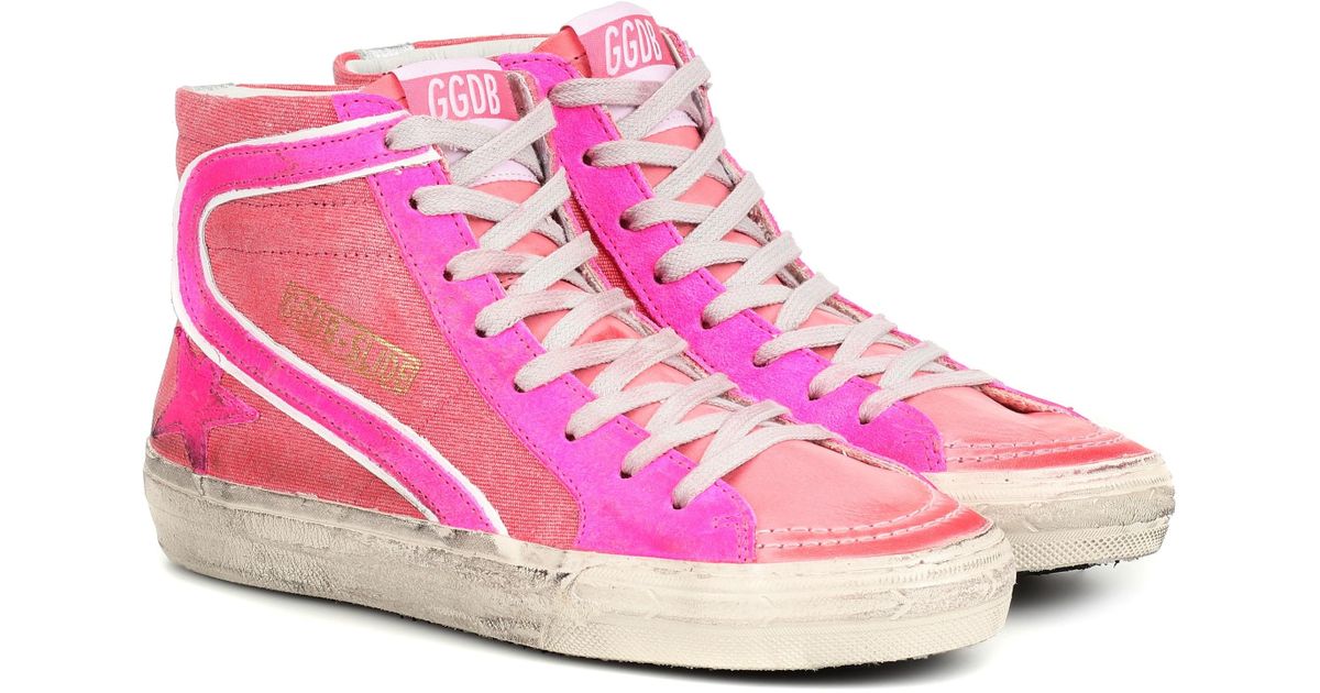 golden goose highlighter pink