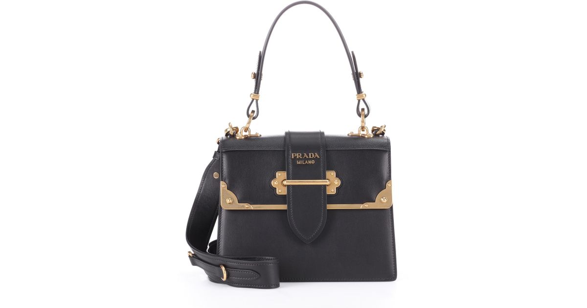 prada black cahier bag