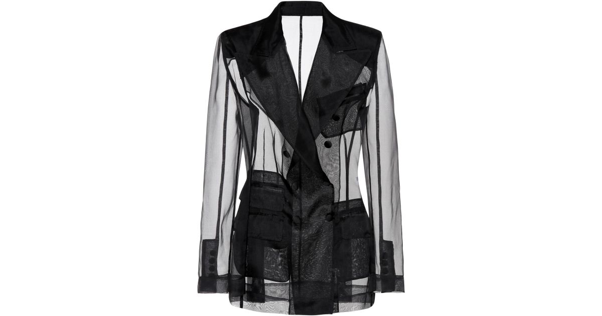 organza blazer