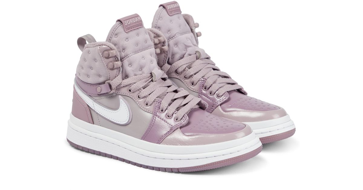 Nike Air Jordan 1 Acclimate Leather Sneakers in Purple | Lyst Canada
