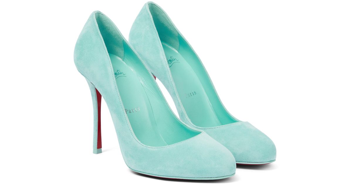 Christian Louboutin Dolly 100 Suede Pumps | Lyst Canada