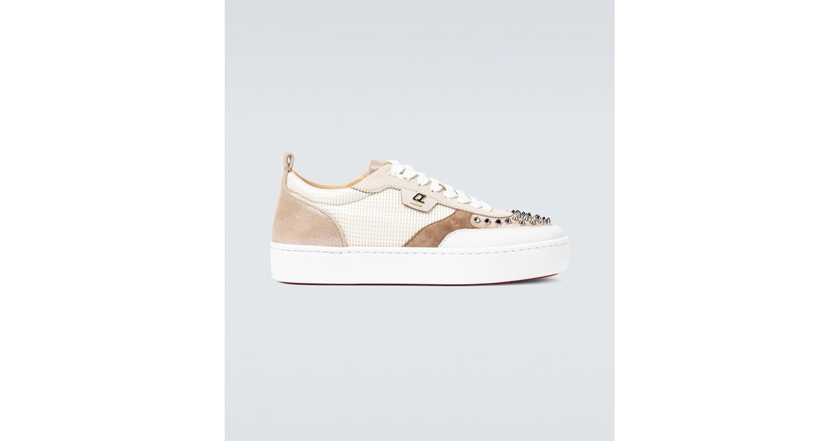 Christian Louboutin Happyrui Spikes Sneakers for Men | Lyst