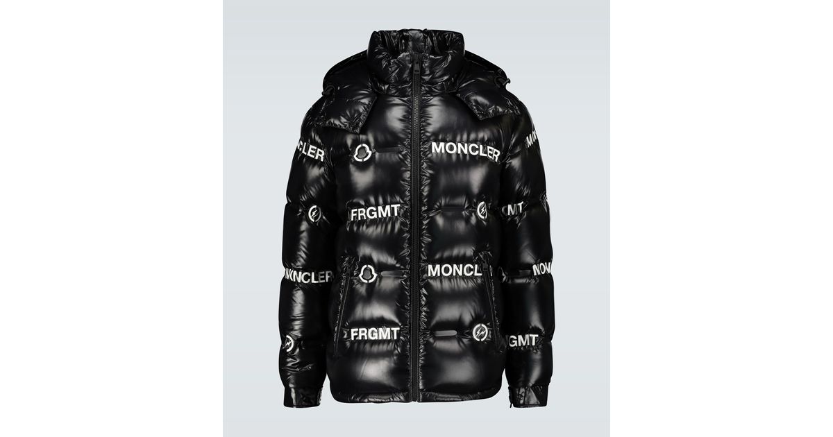Moncler Genius 7 Moncler Fragment Mayconne Puffer Jacket in Black for Men |  Lyst