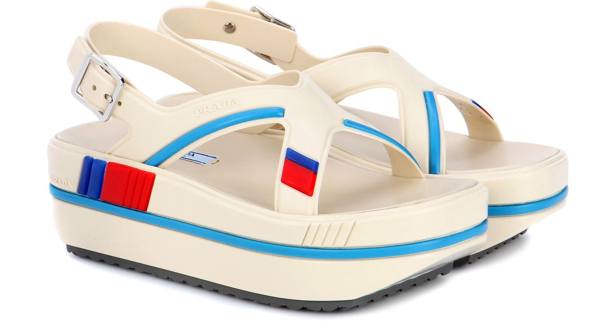 prada platform sandals sale