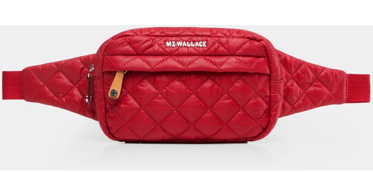 MZ Wallace Metro Belt Bag in Red Lyst