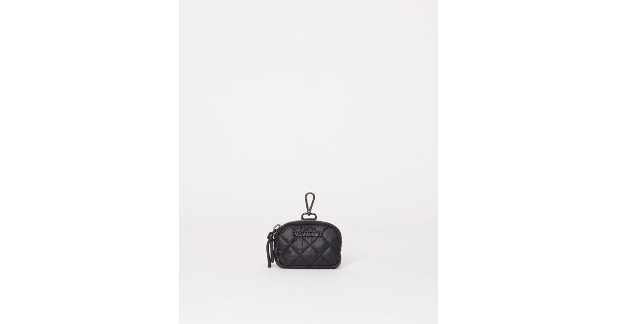MZ Wallace Black Medium Metro Link Pouch in White Lyst