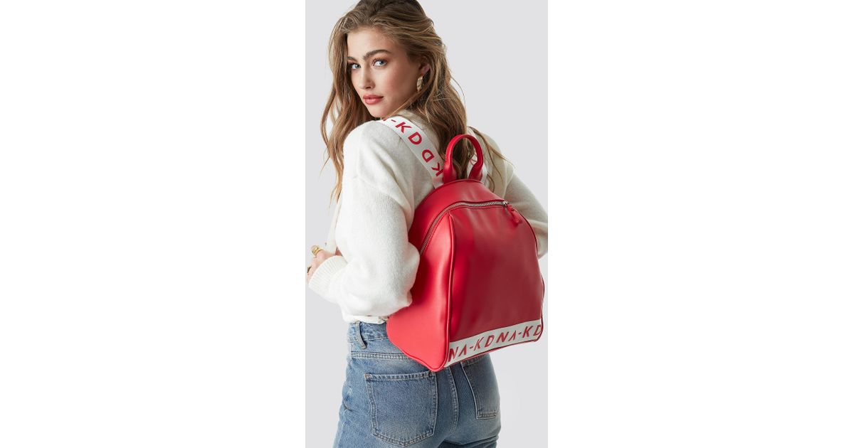 kd backpack red
