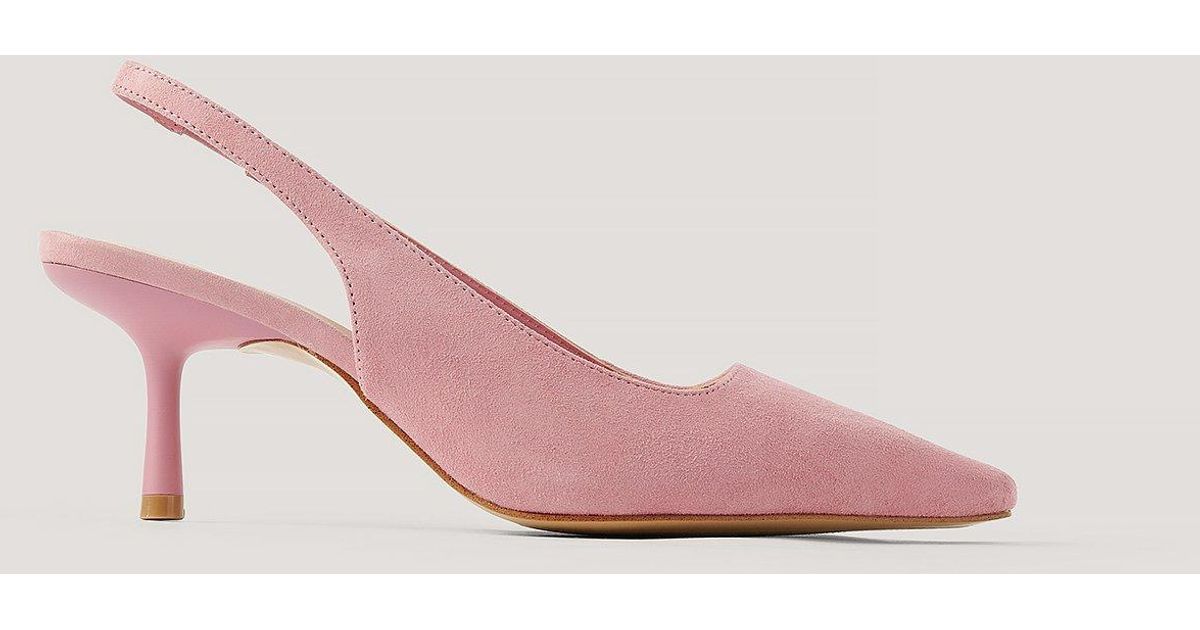 Mango Suede Pink Tritri Shoes | Lyst