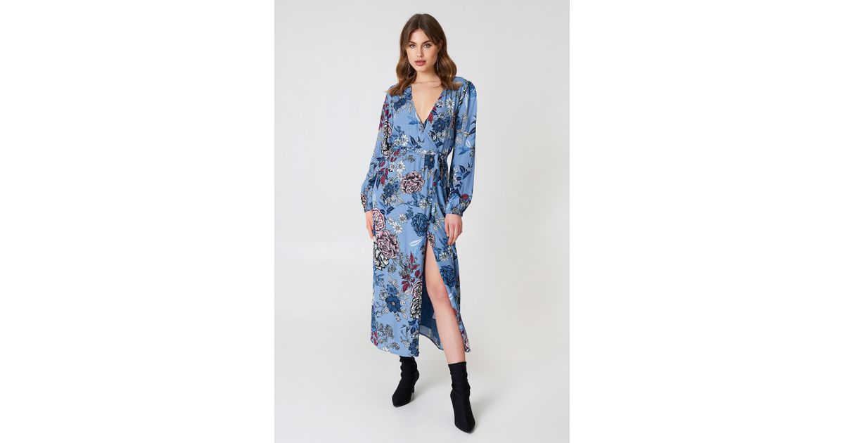 gestuz wrap dress