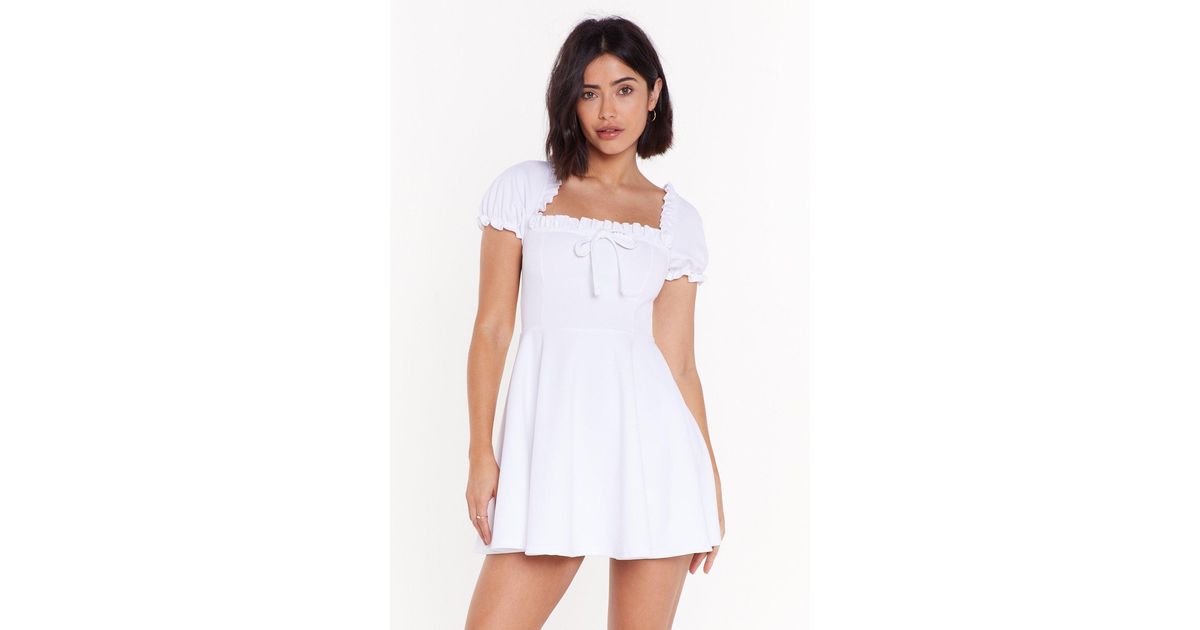 nasty gal white dress