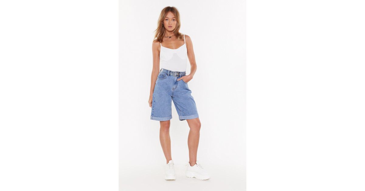 Dad Girls Club Denim Shorts 