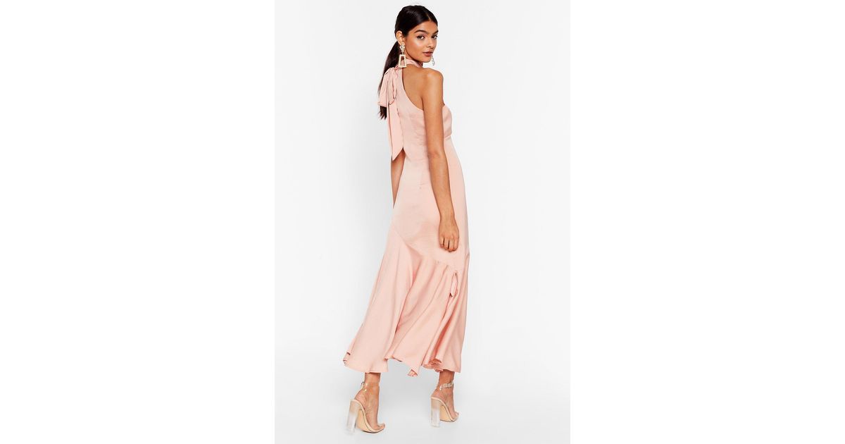 nasty gal square with me maxi dress