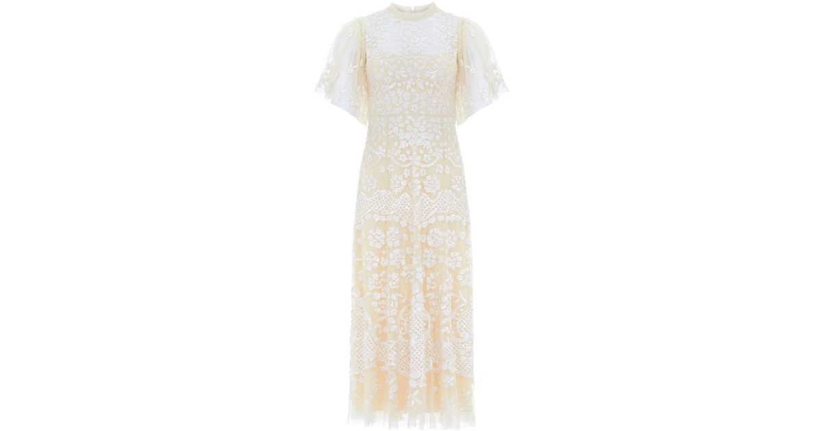 honesty flower gown needle and thread