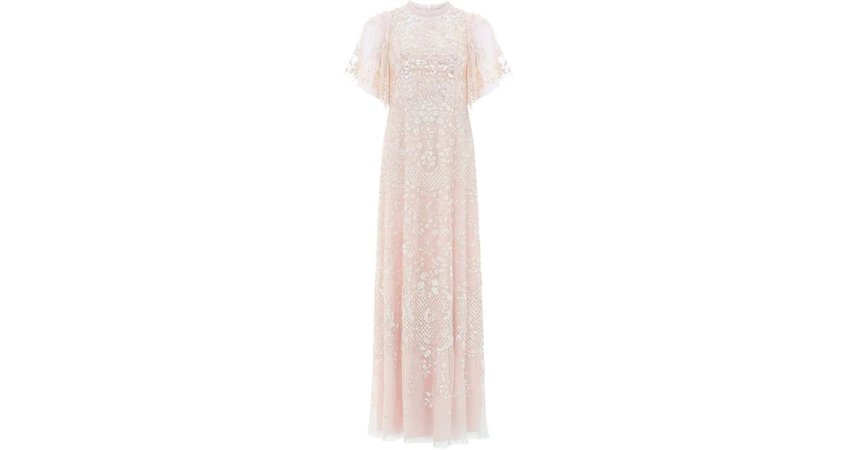 honesty flower gown needle and thread