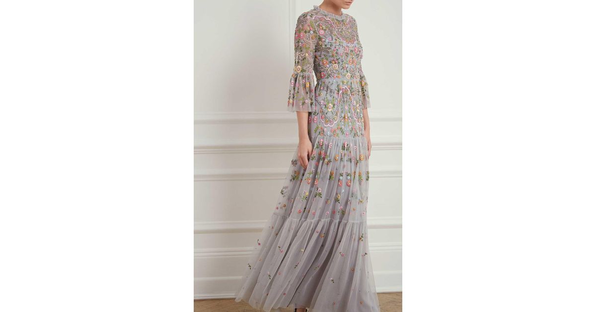 dragonfly garden maxi dress