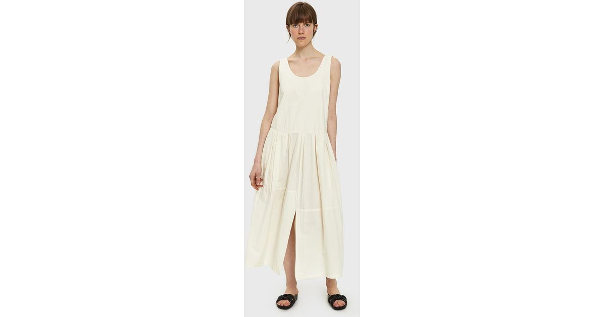 black crane patched dress