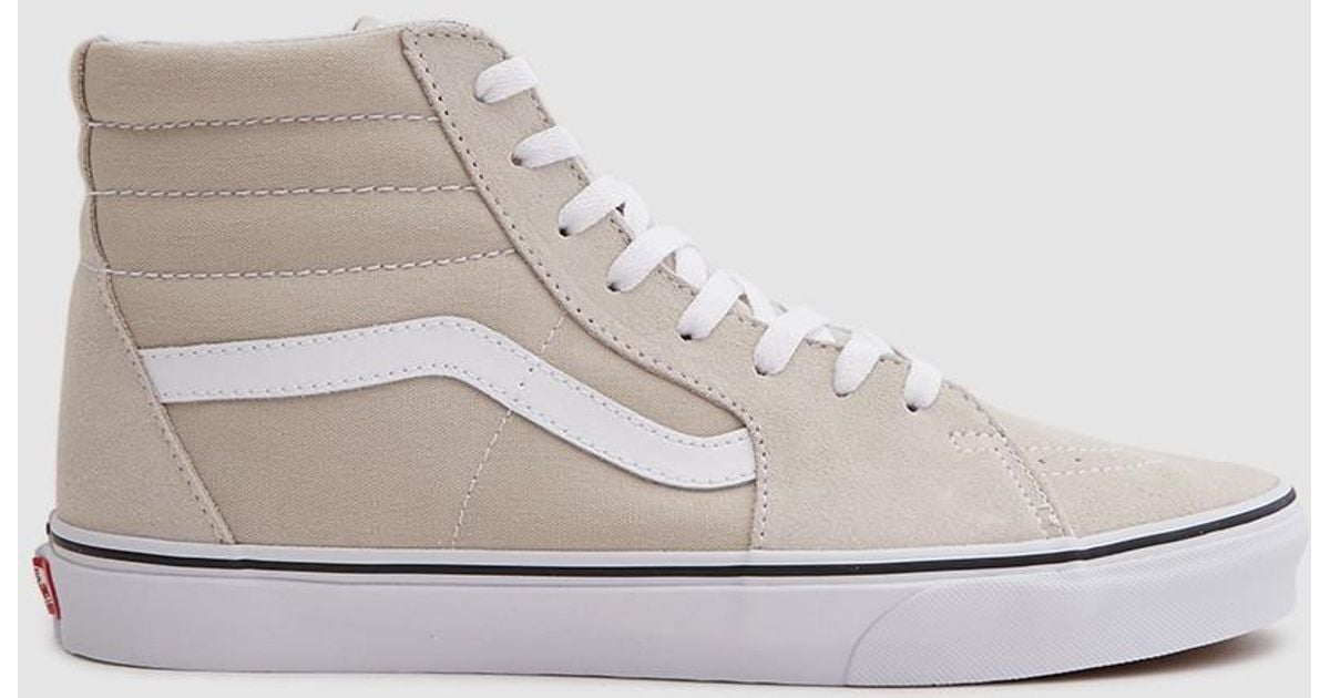 vans sk8 hi Silver