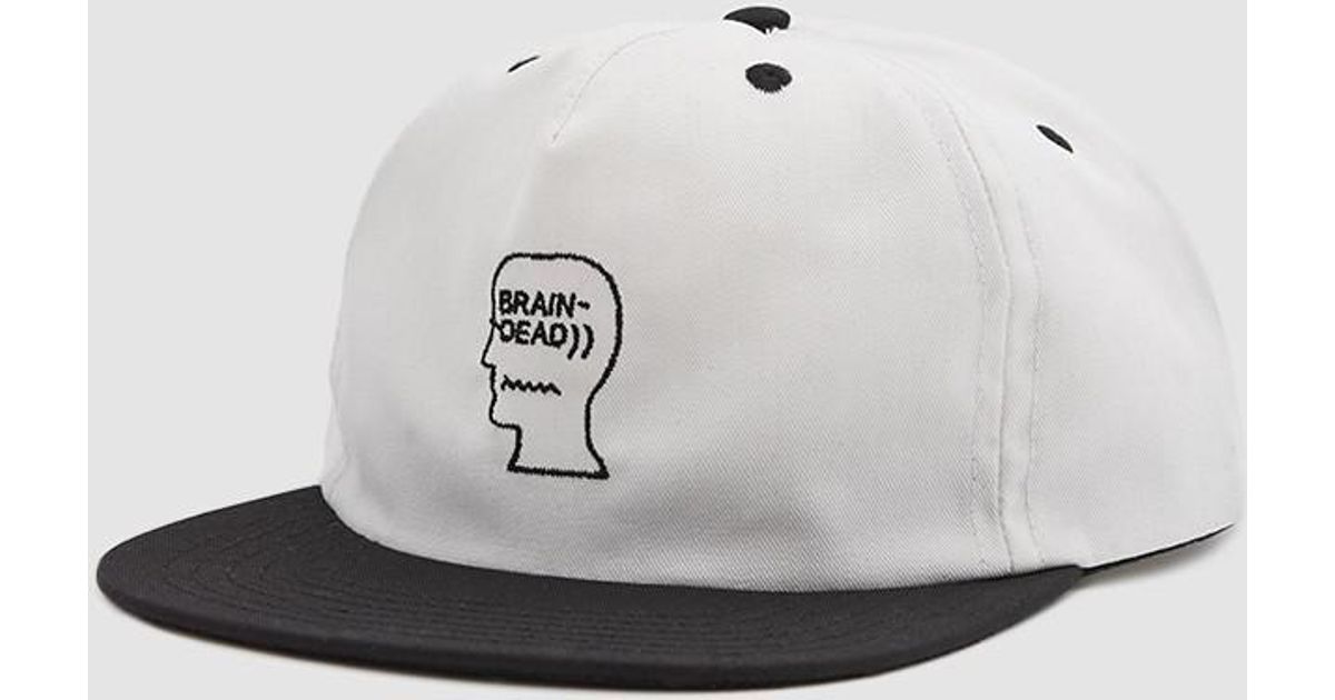 brain dead logo cap