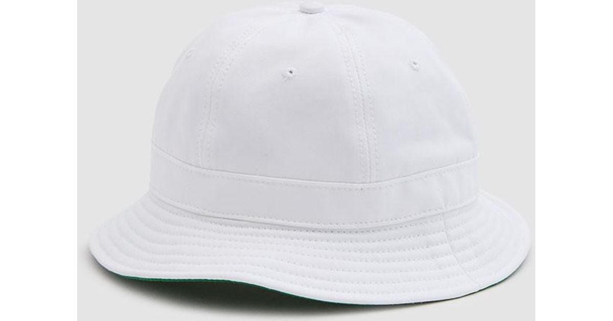 white tennis hat