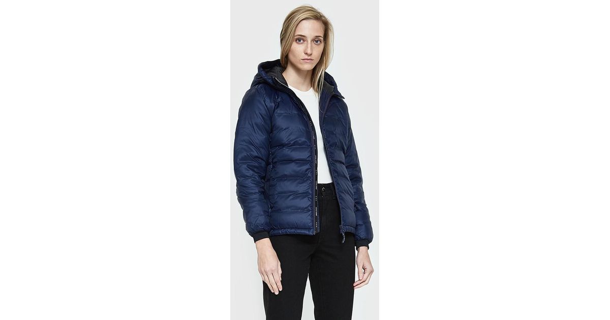canada goose camp hooded jacket ink blue canada goose camp hooded jacket ink blue