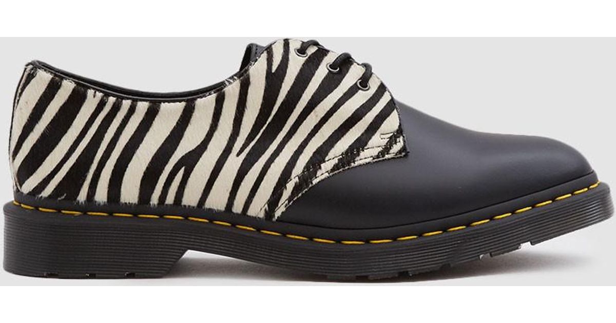 dr martens 1461 zebra