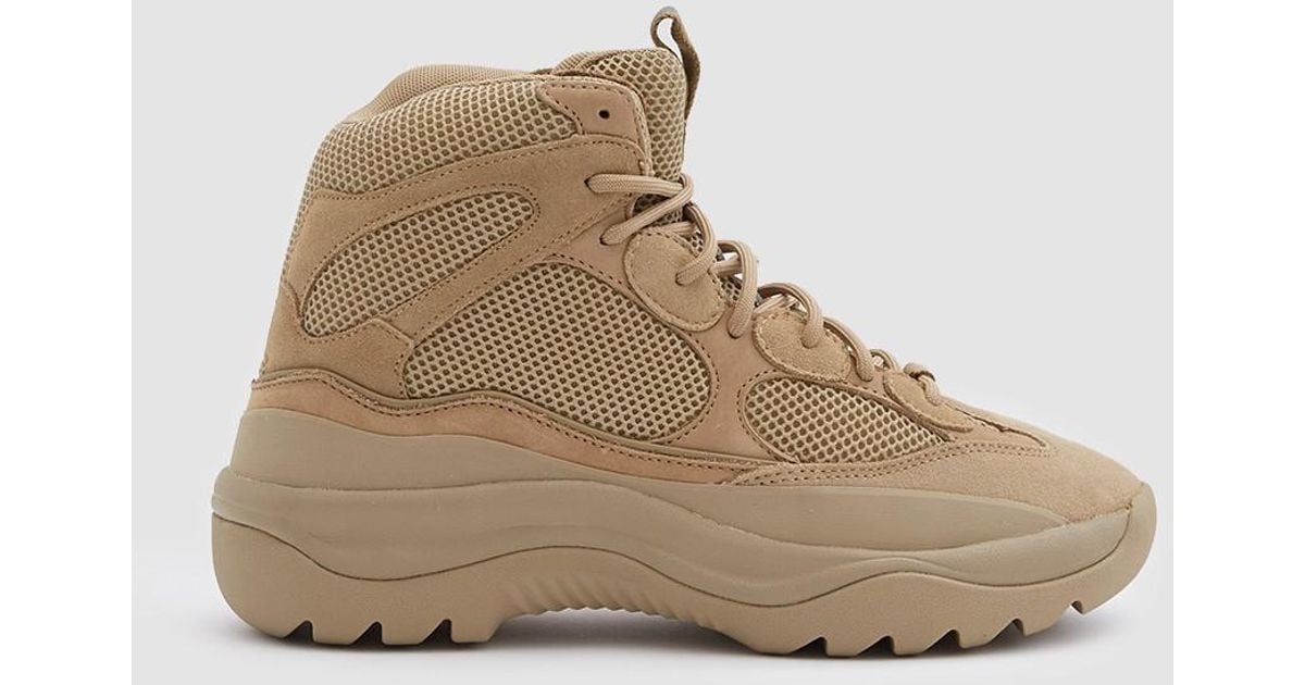 thick suede desert boot yeezy