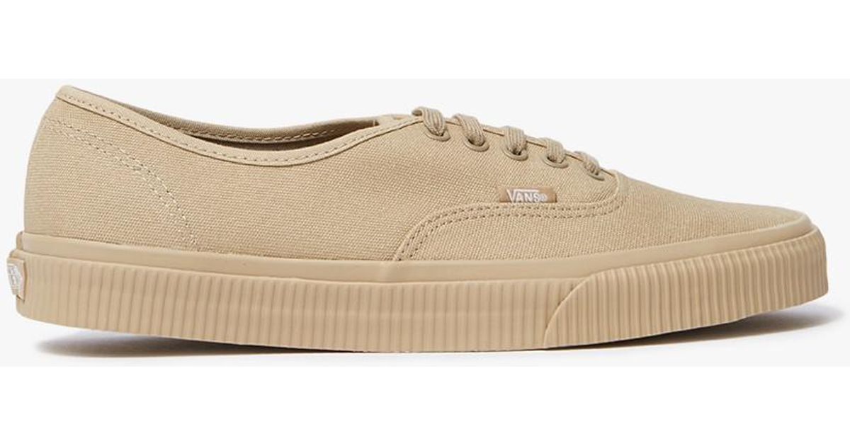 vans authentic khaki mono