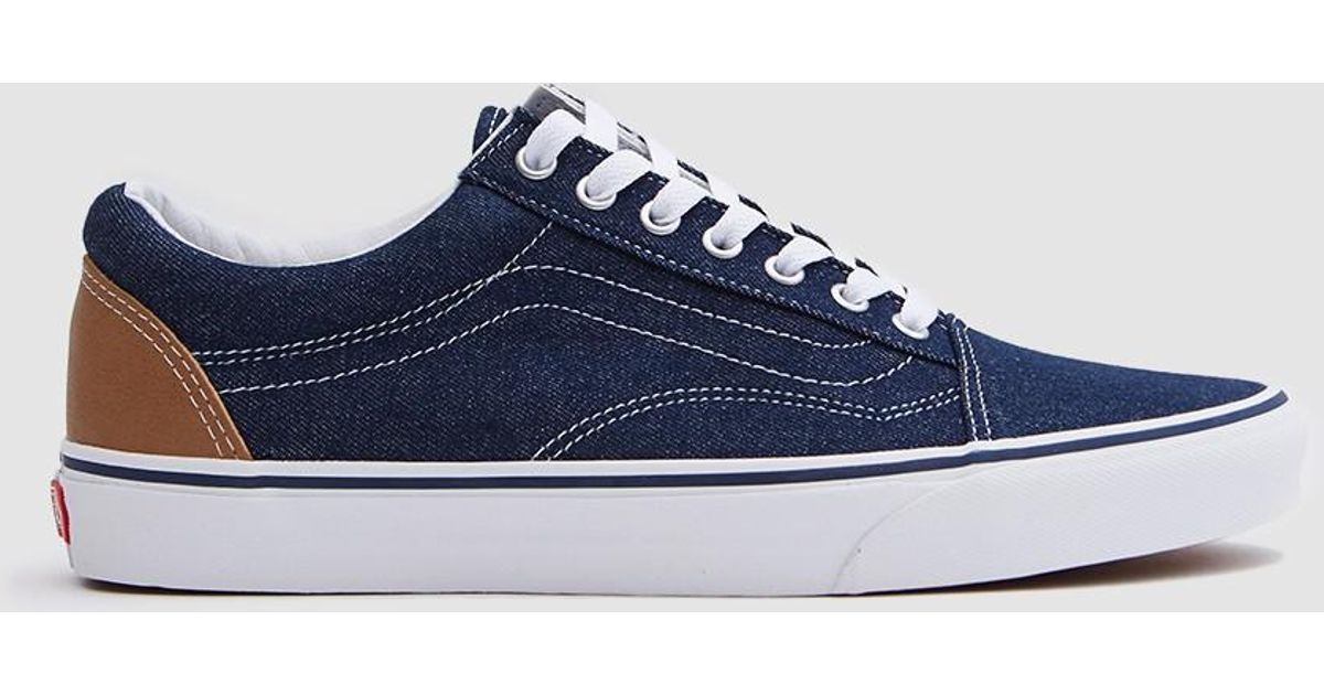 vans old skool denim