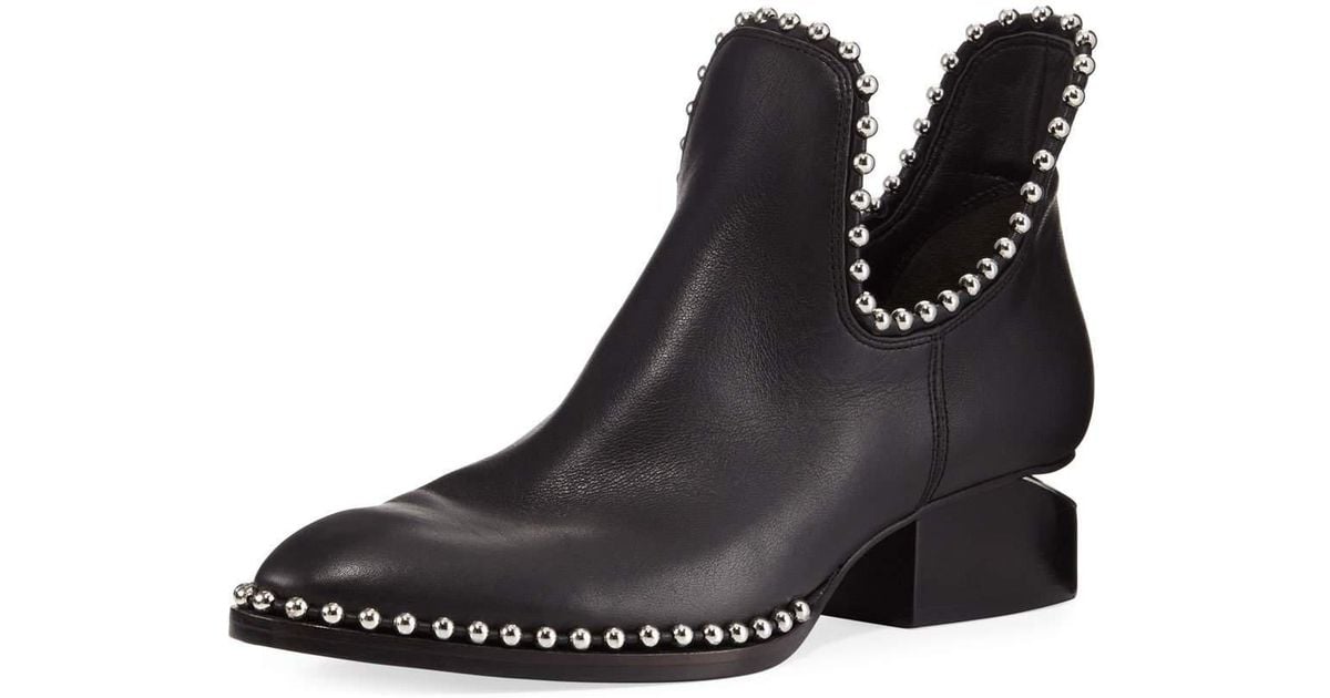 alexander wang kori studded boot