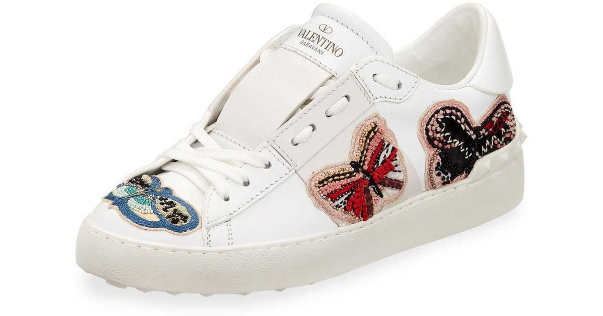 butterfly platform shoes