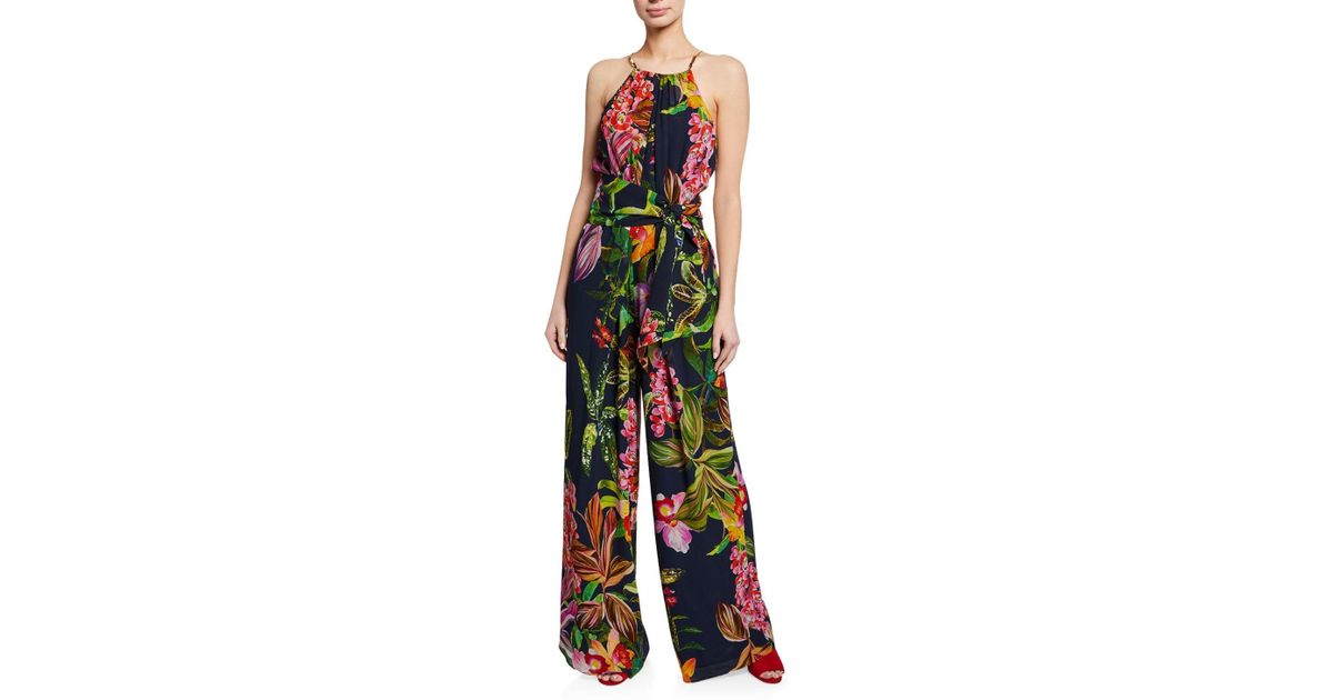 trina turk jungle jumpsuit