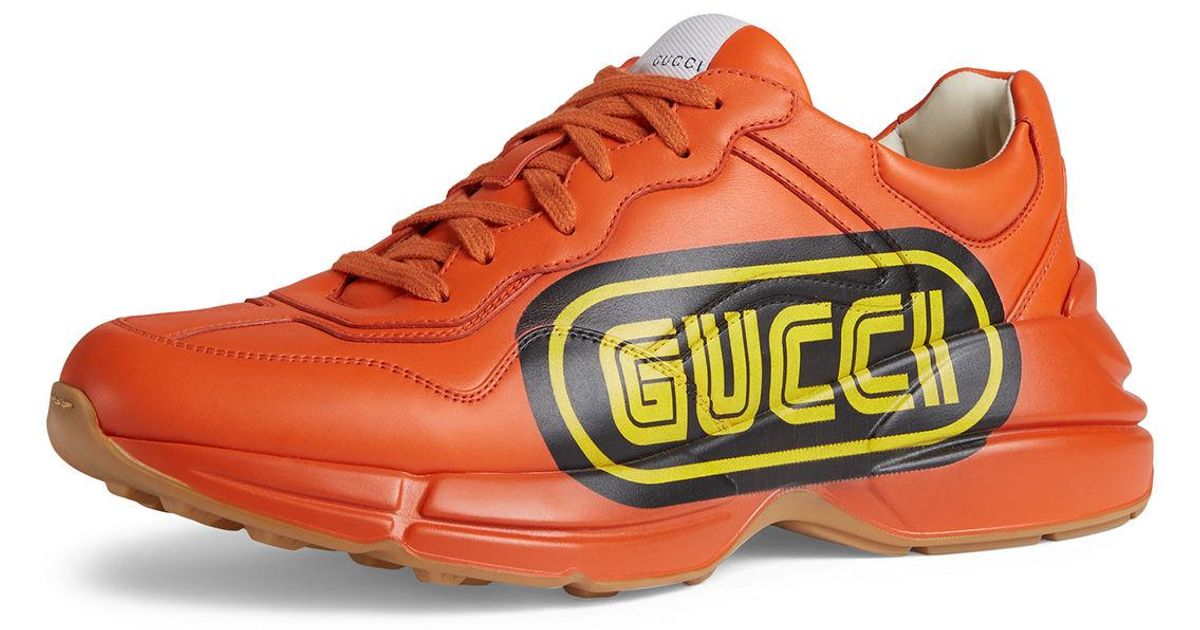 gucci rhyton orange
