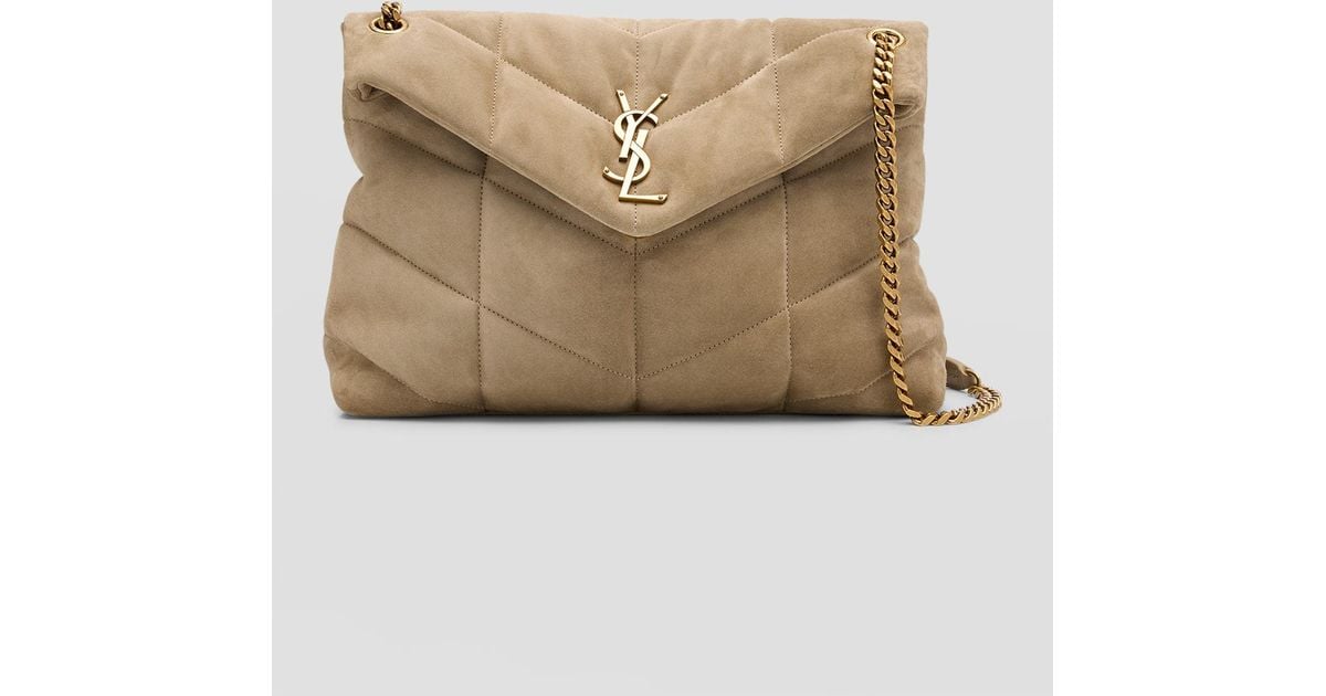 Ysl loulou online puffer suede