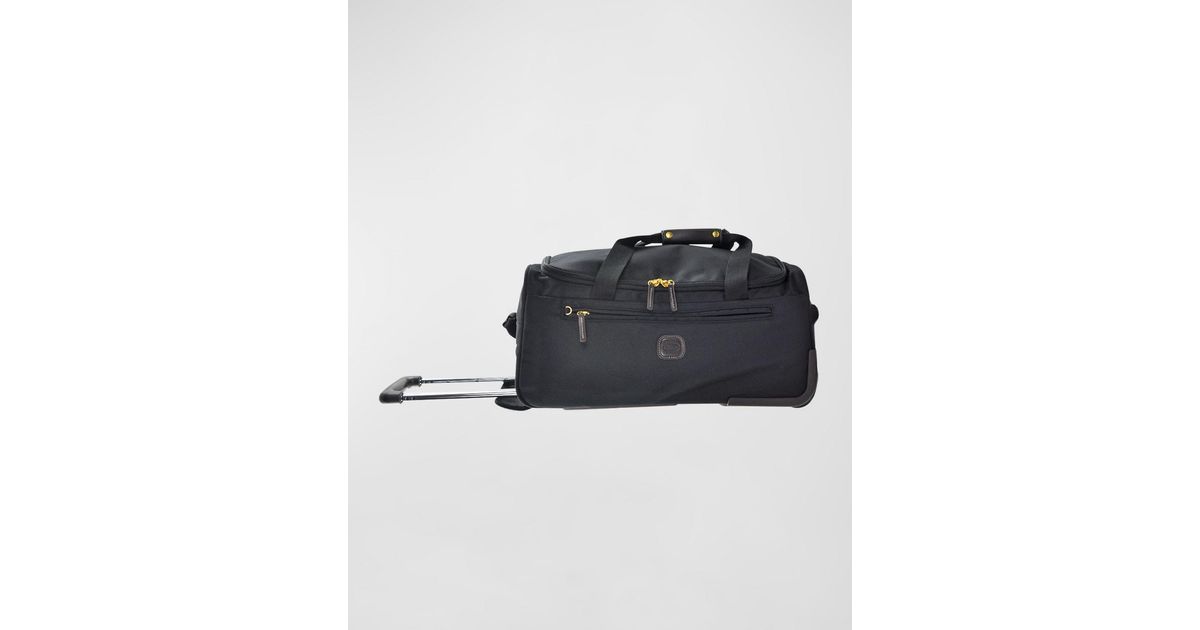 Bric's Siena Carryon Rolling Duffle, 21" in Blue Lyst