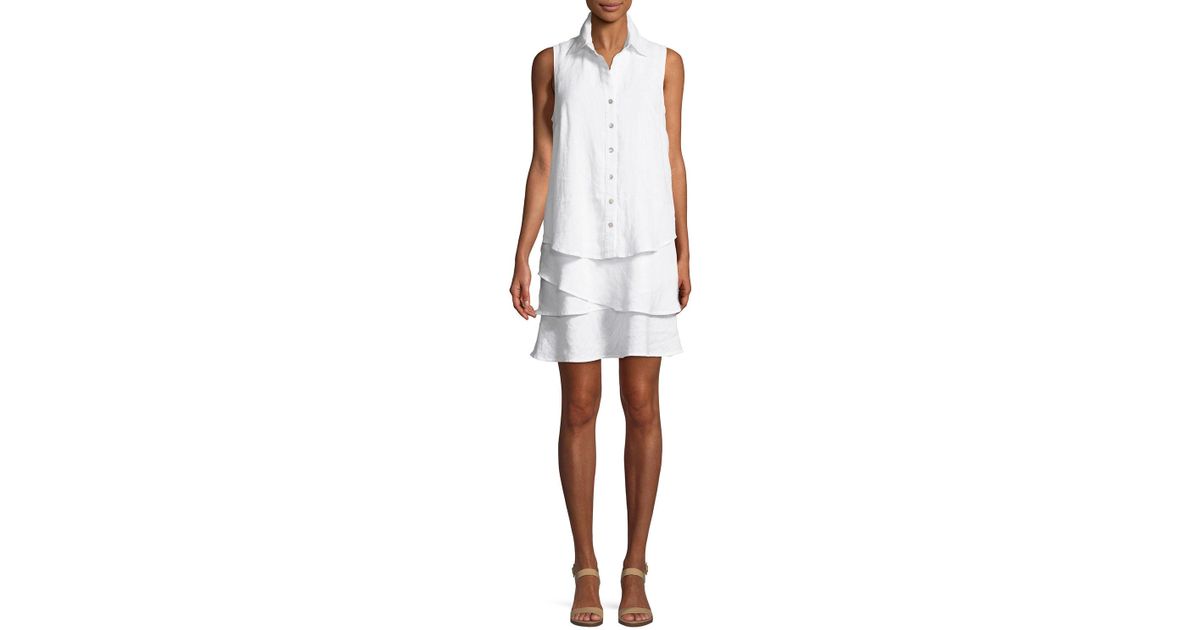finley linen dress