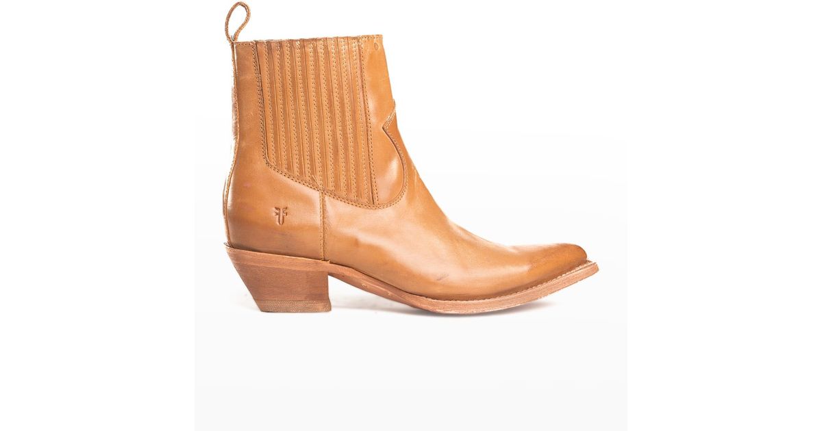 frye women's sacha chelsea western boot