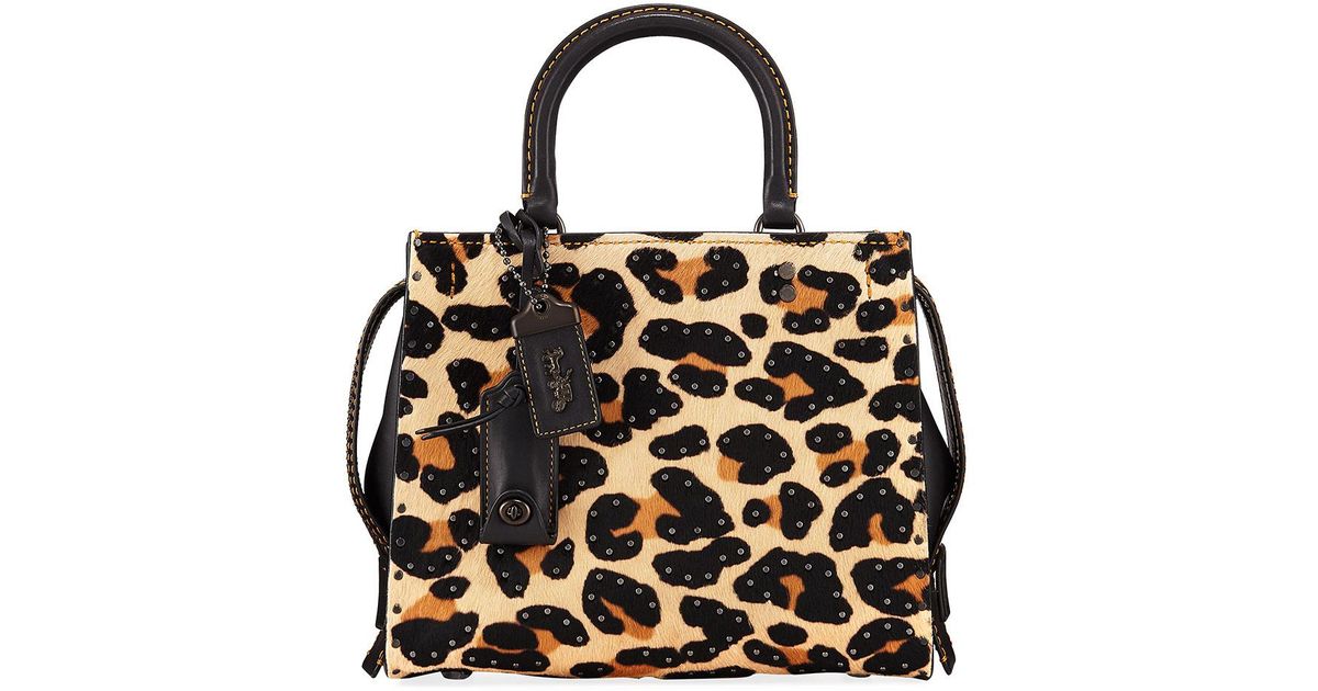 coach leopard bag