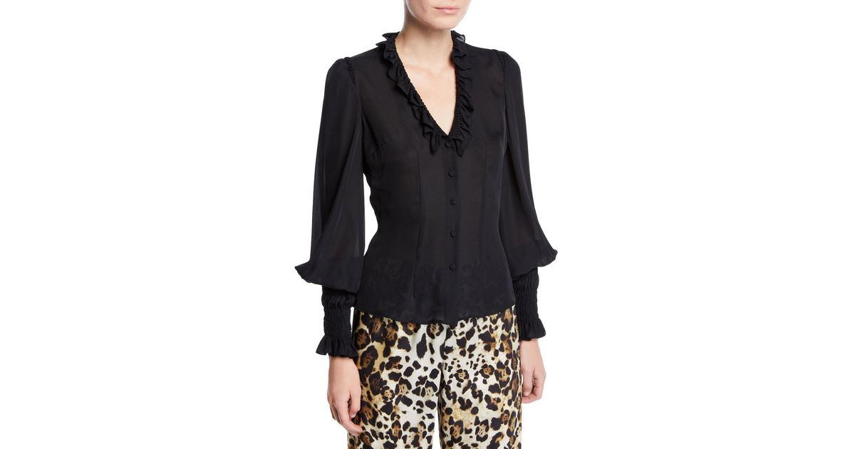alexis scyler ruffle top
